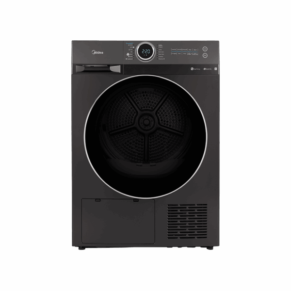 Midea 8kg Heat Pump Tumble Dryer with WiFi - Titanium