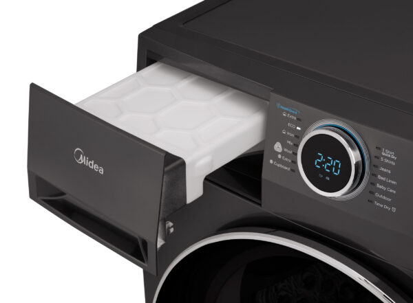 Midea 8kg Heat Pump Tumble Dryer with WiFi - Titanium - Image 3